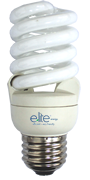 ELT 15 Watt Cool White Light (4100K) Spiral CFL Light Bulb
