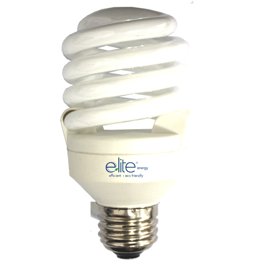 ELT 20 Watt Warm Light (2700K) Spiral CFL Light Bulb