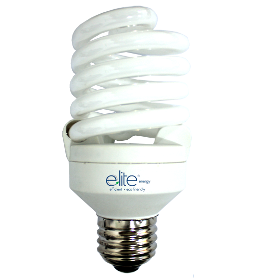 ELT 23 Watt Cool White Light (4100K) Spiral CFL Light Bulb